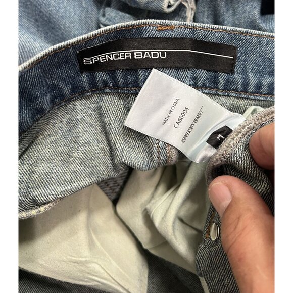 Spencer Badu Baggy Jeans in Blue - Picture 5 of 5